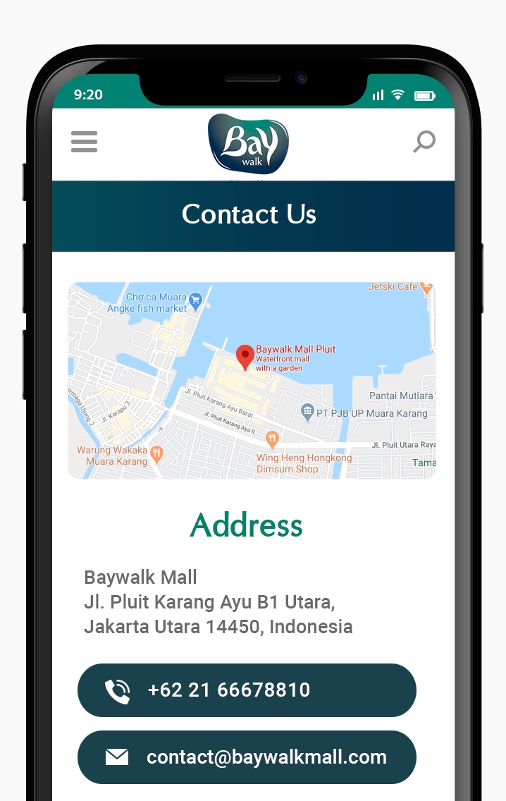 Komunigrafik ui-ux web design and development Indonesia - Project Showcase and Portfolio Responsive Mobile