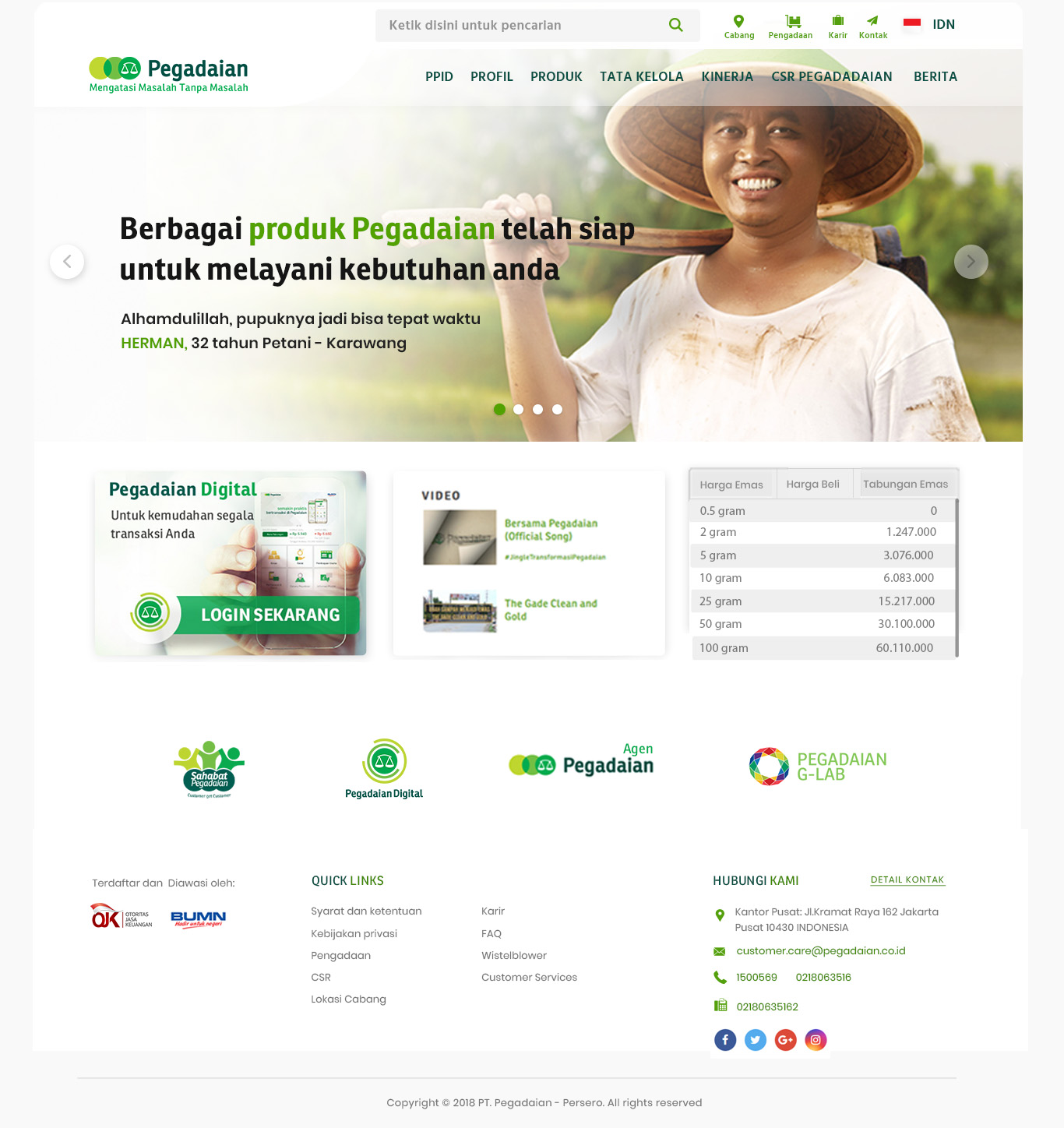 Komunigrafik ui-ux web design and development Indonesia - Project Showcase and Portfolio