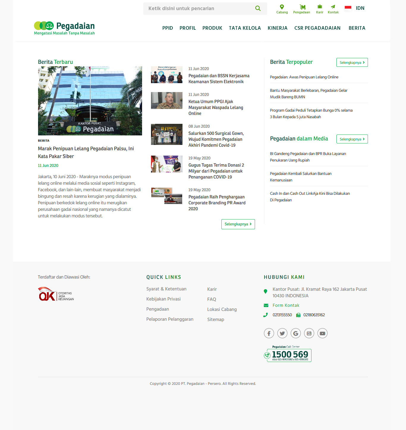 Komunigrafik ui-ux web design and development Indonesia - Project Showcase and Portfolio