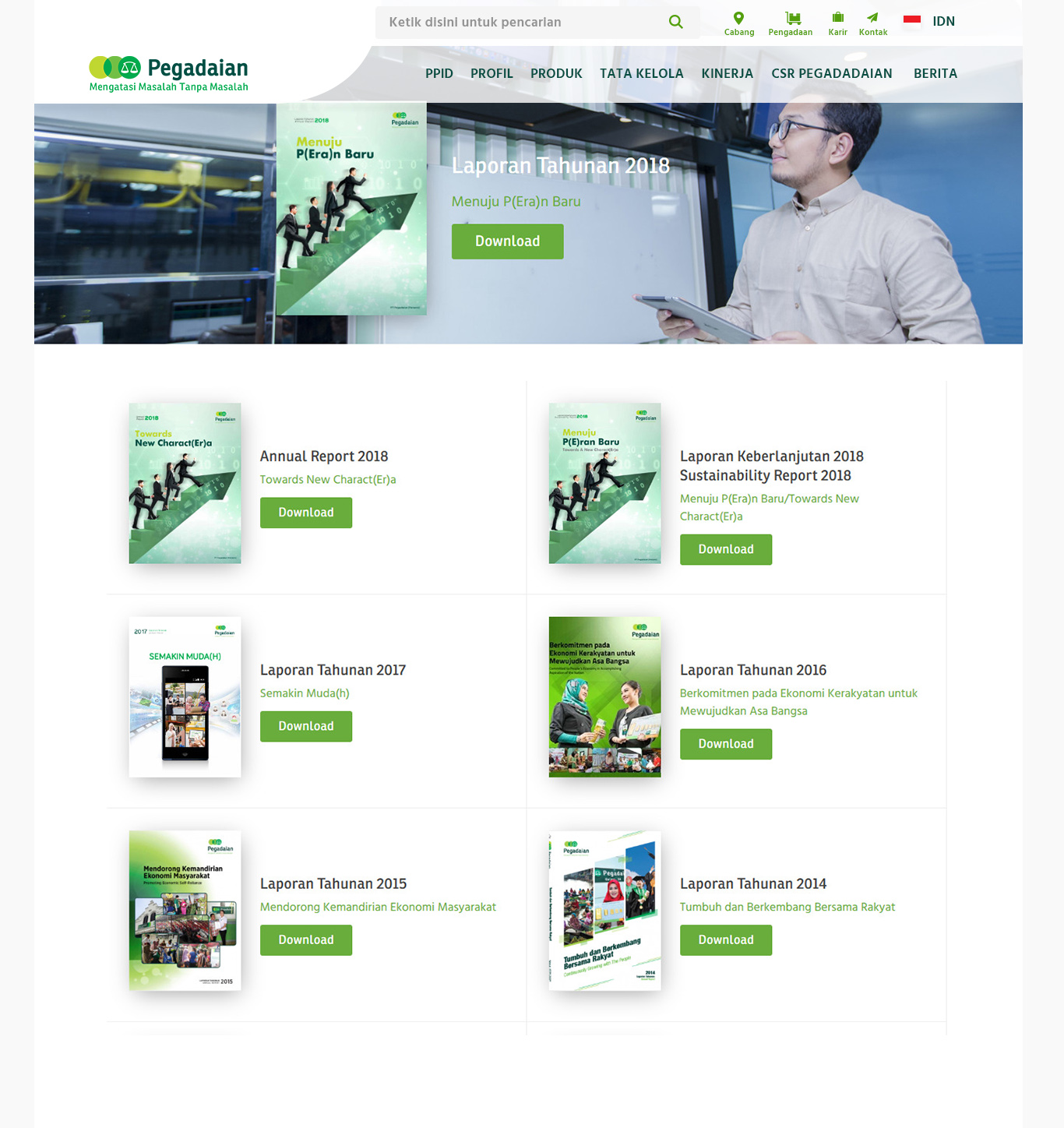 Komunigrafik ui-ux web design and development Indonesia - Project Showcase and Portfolio