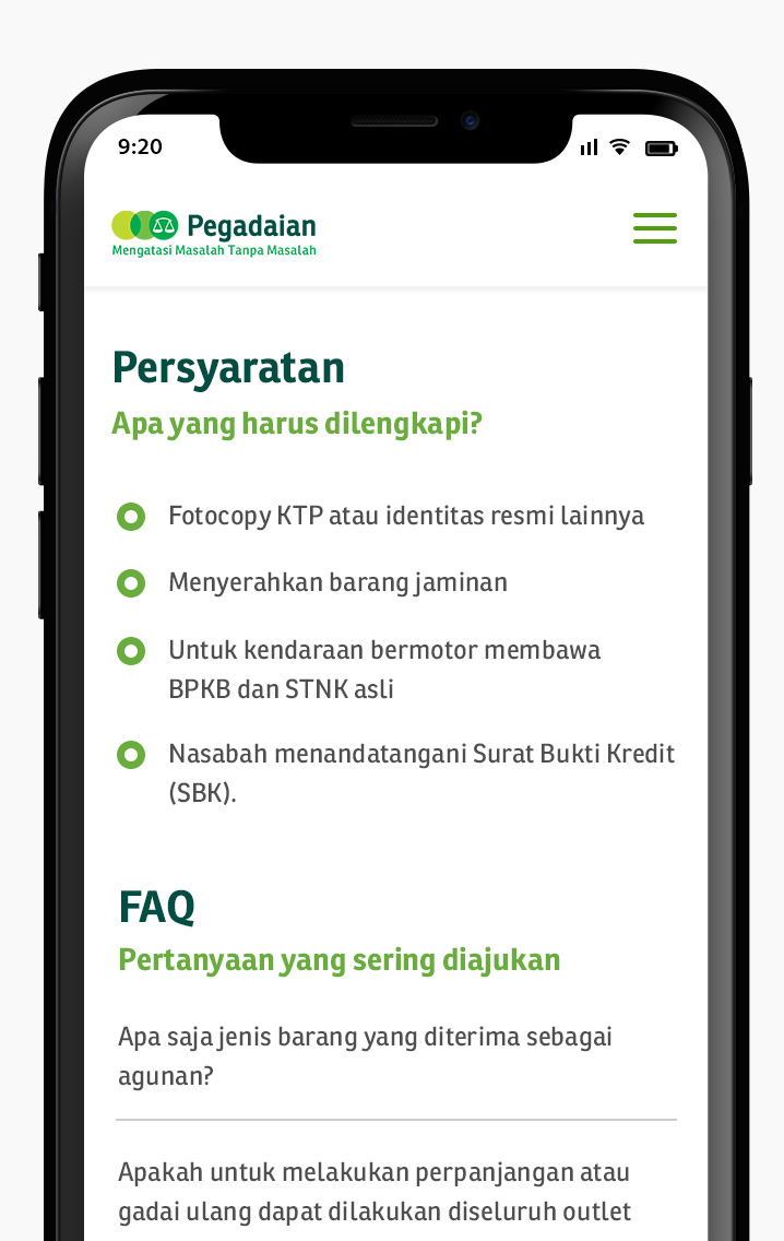 Komunigrafik ui-ux web design and development Indonesia - Project Showcase and Portfolio Responsive Mobile