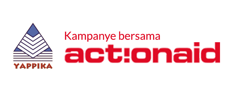 Komunigrafik web design and web developer profesional in Jakarta Selatan, Indonesia - Client Project Portfolio for Yappika ActionAid